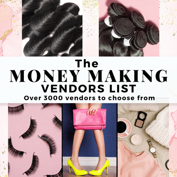 The Money Making Vendors List